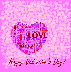 Image showing St. Valentine's Day collage