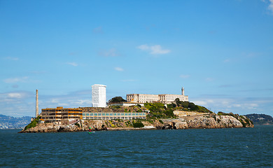 Image showing Alkatraz island in San Francisco bay, California