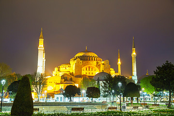 Image showing Hagia Sophia in Istanbul, Turkey