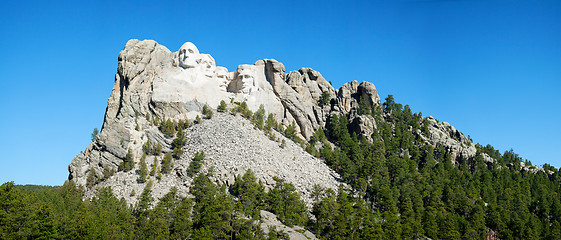 Image showing Mount Rushmore monument in South Dakota