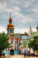 Image showing Bell tower at Kiev Pechersk Lavra monastery in Kiev, Ukraine