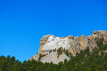 Image showing Mount Rushmore monument in South Dakota