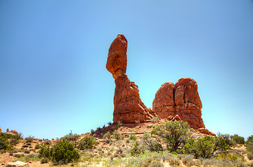 Image showing Balancing Rock at Arches National PArk, Urah