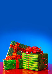 Image showing Three presents