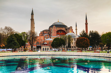 Image showing Hagia Sophia in Istanbul, Turkey