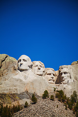 Image showing Mount Rushmore monument in South Dakota