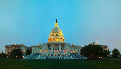 Image showing United States Capitol building in Washington, DC