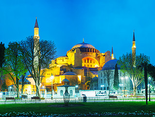 Image showing Hagia Sophia in Istanbul, Turkey