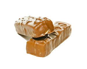 Image showing Two chocolate bars