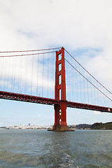 Image showing Golden Gates bridge in San Francisco