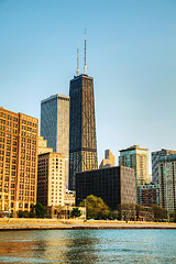 Image showing Downtown Chicago, IL in the morning