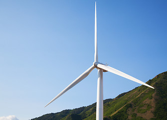 Image showing Close up of power mill's propeller