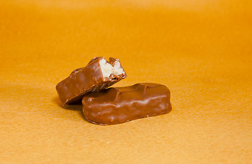 Image showing Two chocolate bars
