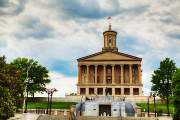 Image showing Tennessee State Capitol building in Nashville