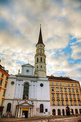 Image showing St. Michael's Church in Vienna at sunrise