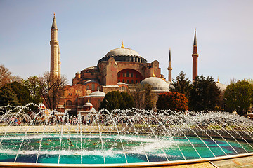 Image showing Hagia Sophia in Istanbul, Turkey