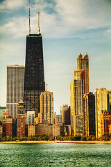 Image showing Downtown Chicago, IL in the morning