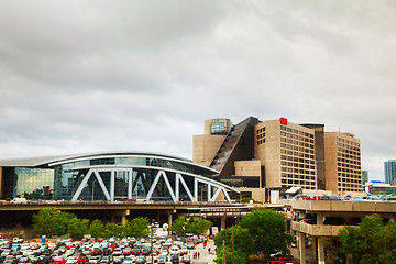 Image showing Philips Arena and CNN Center in Atlanta