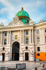 Image showing St. Michael's wing of Hofburg Palace in Vienna, Austria