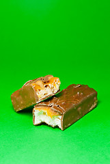 Image showing Two chocolate bars