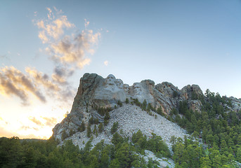 Image showing Mount Rushmore monument in South Dakota