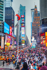 Image showing Times square in New York City