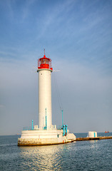 Image showing Lighthouse at sunny day