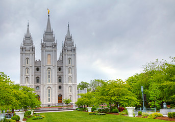 Image showing Mormons' Temple in Salt Lake City, UT