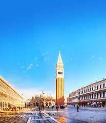 Image showing San Marco square in Venice, Italy