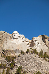 Image showing Mount Rushmore monument in South Dakota