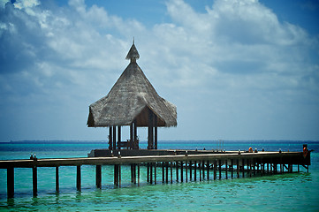 Image showing Tropical Jetty