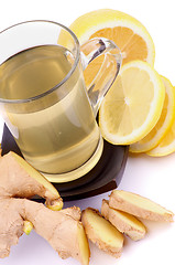 Image showing Ginger and Lemon Tea