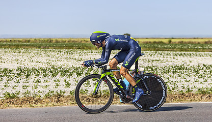 Image showing The Cyclist Alejandro Valverde