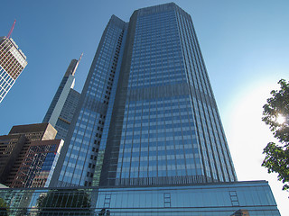 Image showing European Central Bank in Frankfurt