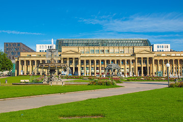 Image showing Schlossplatz (Castle square) Stuttgart