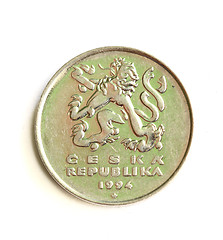 Image showing Czech coin