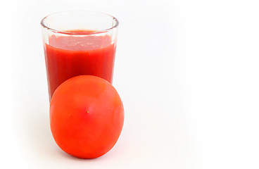 Image showing Tomato juice