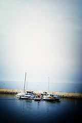 Image showing Sailing boats