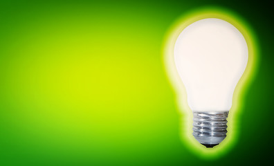 Image showing White bulb