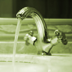 Image showing Hotel bathroom