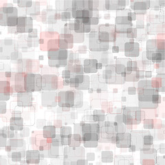 Image showing Abstract Technical Geometric Square Background