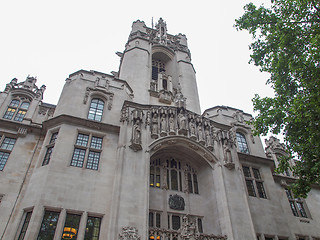 Image showing Supreme Court London