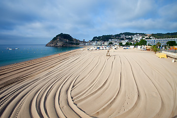 Image showing beach in Tossa de Mar