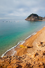 Image showing beach in Tossa de Mar