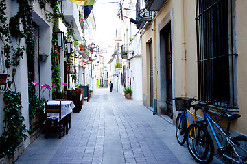 Image showing old Spanish street