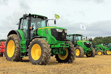 Image showing John Deere Agricultural Tractors