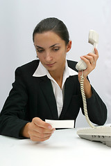 Image showing Business woman