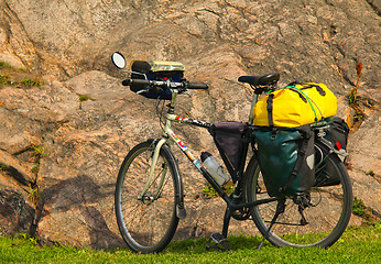 Image showing Backpacking bike