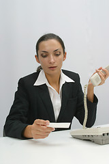 Image showing Business woman