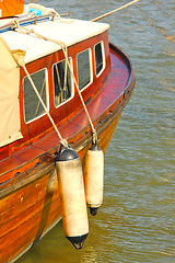 Image showing Wooden boat